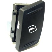 Resim Parçazamanı Skoda Octavia 2 2004-2013 Cam Açma Düğmesi Tek Arka Sol 