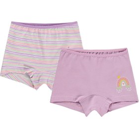Resim Civil Girls Unicorn 2-10 Yaş Kız Çocuk 2'li Boxer - Standart 10-11 Yaş 