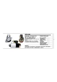 Resim Marş Motoru 8diş 12v Hyundaı Accent/elantra Otom.vites Mıtsubıshı Tip 1 Ad 