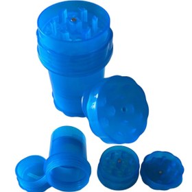 Resim ST-01 PLASTİK GRINDER 4 Kat Tutun Baharat Öğütücü Parçalayıcı Mıknatıslı Gırgır 