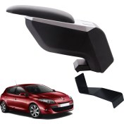 Resim 3 Tıkla Renault Megane 3 Hb 2010 Delmesiz Çelik Ayaklı Gri-Siyah Kolçak Kol Dayama 