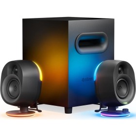Resim Steelseries Arena 7 61543 Rgb Siyah Gaming (Oyuncu) Hoparlör 