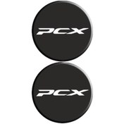 Resim GOGOPREMİUM HONDA PCX UYUMLU KORUMA TAKOZ 1 (4X4) İKİLİ DAMLA ETİKET 