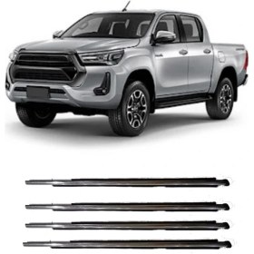 Resim Itaqi Toyota Hilux Revo Sıyırıcı Fitil Takım (Nikelaj) 2015-2021 