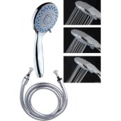 Resim Leva House 3 Fonksiyonlu Duş Başlığı ve 1.5 Metre Çelik Duş Hortumu 