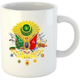 Resim Osmanlı Armalı Kupa Bardak - 9059963635751drvs 