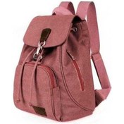 Resim Luckydog Antik Tarz Açık Sırtlı Okul Çantası - Kırmızı, Elegan Uzun Ömürlü Kırmızı Kırmızı 