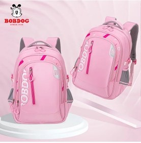 Resim Oldfriend Küçük Boy Pembe 40l Okul Çantası Çok Bölmeli Hafif Sırt Çantası Pembe Renk 