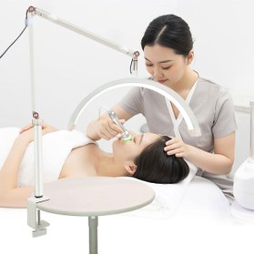 Resim SaLFaT Makyaj Işığı Akıllı Ayışığı Yarım Ay Lamba 3000k/4500k/6000k Smart Moon Light 