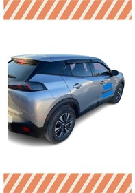 Resim Peugeot 2008 2019-2022 Modellerine Özel 4'Lü Mügen Tip Cam Rüzgar 