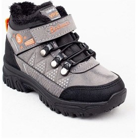 Resim Moda Ayakkabı 234 Füme Erkek Çocuk Bot Ayakkabı Füme 