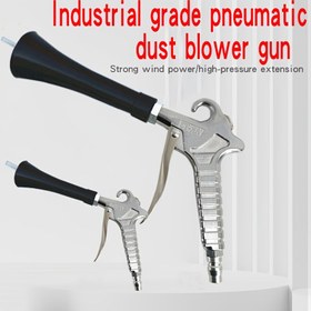 Resim Endüstriyel Kalitede Pnömatik Toz Üfleyici Tabanca | Otomotiv ve İç Temizlik için Yüksek Basınçlı Hava Tabancası | Ergonomik Tutuşlu Metal | Pil Gerekmez | Tornado, Kuru Temizleme ve Detaylandırma İşleri için İdeal 