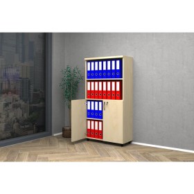 Resim Vena Yarım Kapak Dolap Akçaağaç (80x35x150) 