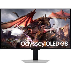 Resim Samsung 31.6" Odyssey OLED 0.03 Ms 240 Hz (HDMI+DP) Pivot Gaming Monitör 