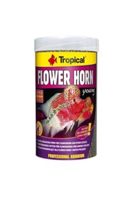 Resim Hype Store Tropical Flower Horn Young Pellet Genç Flower Horn Balıkları İçin Renklendirici Balık Yemi 250 Ml 95 