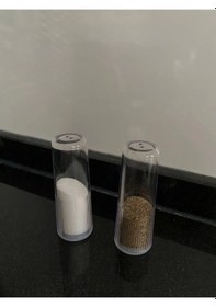 Resim 2'li Kristal Tuzluk Biberlik Baharatlık 