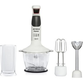 Resim Arnica Panna El Blender Seti Beyaz 