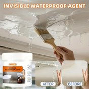 Resim 100Ml Ev Tipi Su Geçirmez Yapıştırıcı, Sızdırmaz Hızlı Kuruyan, Duvar, Banyo, Pencere Eşiği Su Sızıntısı Onarım Ürünleri İçerir, Fırça ve Eldiven Dahil 