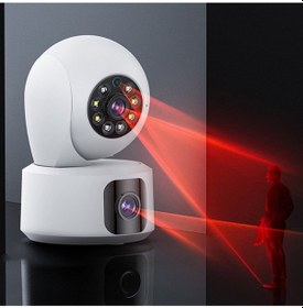 Resim Bebek Kamera İzleme Bebek Telsizi Bebek Monitörü Çift Kameralı Hareket Algılayıcı Mobil Wifi 