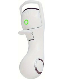 Resim Fochsia Beyaz Isıtmalı Kirpik Maşası 3 Sıcaklık Modlu Doğal Görünüm Elektrikli Kirpik Makinesi 