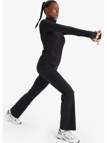 Resim Defacto Defactofit Flare Fit İspanyol Paça Standart Boy Ultra Soft Sporcu Pantolon B3988ax25aubk81 Siyah 
