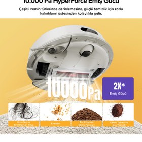 Resim Roborock Q8 Akıllı Robot Süpürge Beyaz 