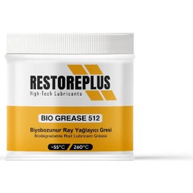 Resim Restoreplus Bıo Gease 512 Biyobozunur Ray Yağlayıcı Gesi 500 G 