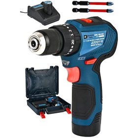 Resim Dynamic Tech DWE-CD24 Kömürsüz Darbeli Şarjlı Çift Akülü Matkap + Lion Armut Batarya Set 