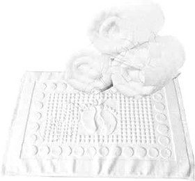 Resim 48 Adet Otel Banyo Ayak Havlusu%100 Pamuk 250 Gram 50×70 Cm 