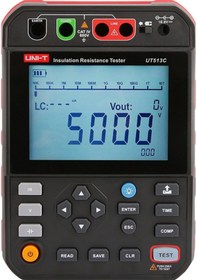 Resim Uni-t Ut513c 5kv Yüksek Voltaj İzolasyon Meğeri -yalıtım Direnci Test Cihazı 