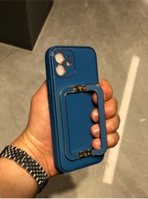 Resim LoopCase Iphone 11 Kılıf Kamera Lens Korumalı Arkası Deri Doku Standlı Lüx Coco Kapak 