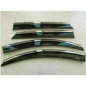 Resim Niken Peugeot Uyumlu 2008 -2020 Kromlu Cam Rüzgarlığı 4lü Parça 
