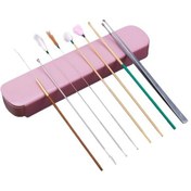 Resim Mufunye 8 Parça Kulak Temizleme Seti Kulak Kiri Temizleyici Dekompresyon Kulak Masaj Aleti Kulak Temizleme Aletleri Kulak Bakım Seti 