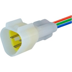 Resim Depo Şamandıra Soketi 3 Pin Kablolu 