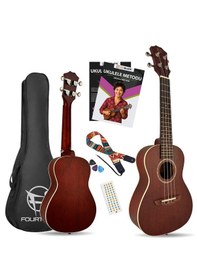 Resim Fourtune Sydra Ukc-23mn Concert Ukulele Maun Hakiki Ağaç Concert 