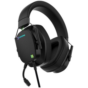 Resim Gamepower Kai Titanium 7.1 Surround Hi-Fi RGB Kulak Üstü Oyuncu Kulaklık 