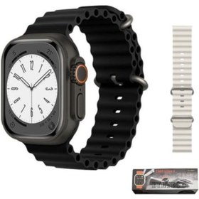 Resim ecocenter Ultra 2 Siyah Kasa Bluetooth Arama ve Sosyal Medya Bildirim Destekli Watch Ultra 2 Akıllı Saat 