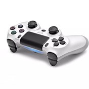 Resim JOYTEC Ps4 Kablosuz Oyun Kolu Doubleshock Titreşimli Beyaz 