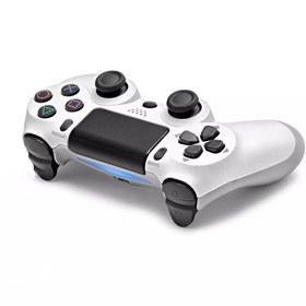 Resim JOYTEC Ps4 Kablosuz Oyun Kolu Doubleshock Titreşimli Beyaz 