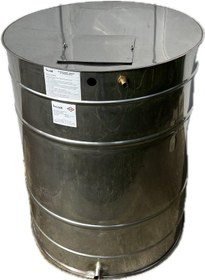 Resim Paslanmaz Çelik Su Deposu 200 Lt Çap 50 Cm - Yükseklik 100 Cm 