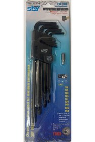 Resim sky 9 Parça Uzun Torx Anahtarı 