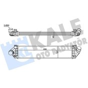 Resim Kale 355015 - Turbo Radyatoru Focus Iı Focus Iı Cmax 1.6tdcı 1.8 