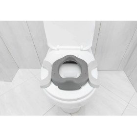 Resim Babyjem Portatif Katlanabilir Lazımlık Soft Gri New Color 