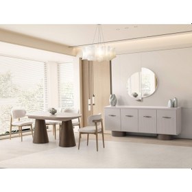 Resim Kansas Yemek Odası Takımı %100 Mdf 