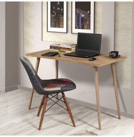 Resim Floransa Ceviz Çalışma Masası Ceviz 