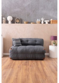 Resim Good Night Çift Kişilik Aktivite Koltuğu & Kanepe 140cm Genişlik Antrasit 