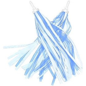 Resim Bmx Bisiklet Elcik Püskülü Mavi Sağ Sol Takım 