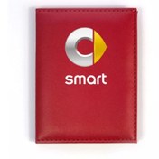 Resim HEDİYEDİYE Smart Kırmızı Ruhsat Kabı 