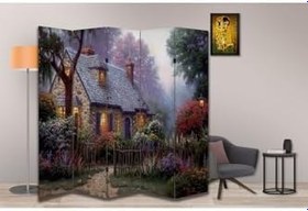 Resim Manzara Temalı Özel Tasarım Paravan Room Divider PRV1115, 180 x 180 