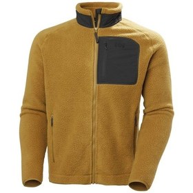 Resim Helly Hansen Panorama Pile Block Erkek Mont Hha.49460.hha.787 Sarı 
